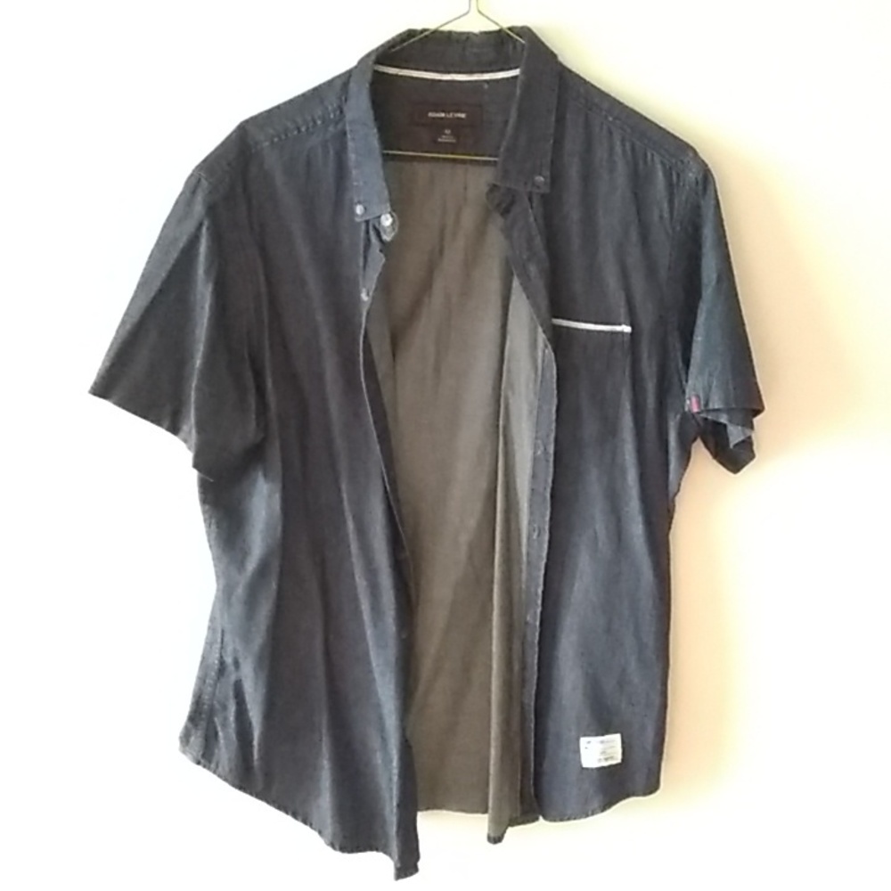 Adam Levine Denim Button Up